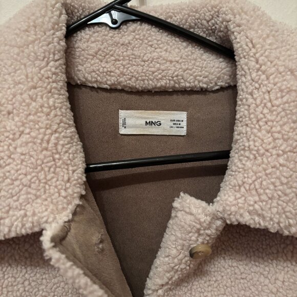 MNG Teddy Fleece Shacket M - Picture 3 of 3